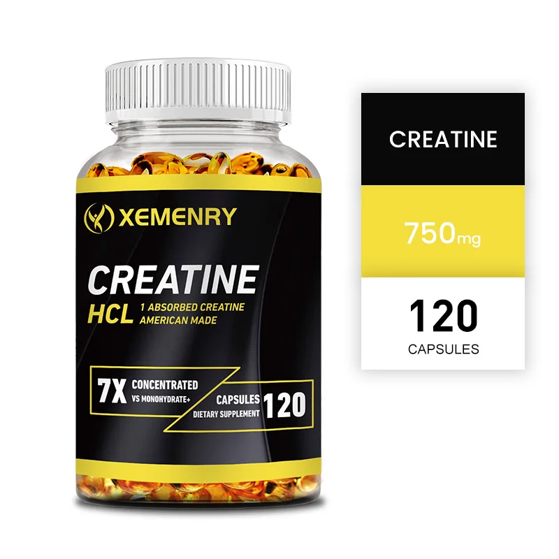 Creatine Hcl Capsule - Kreatin HCl - Yüksek Yoğunluklu Antrenmanlarda