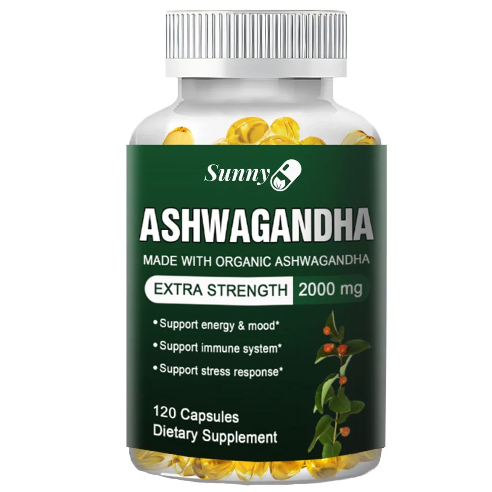 Ashwagandha Extract Root - Ashwagandha Ekstrakt Kapsülü Antioksidan, Lipid Düşürücü,