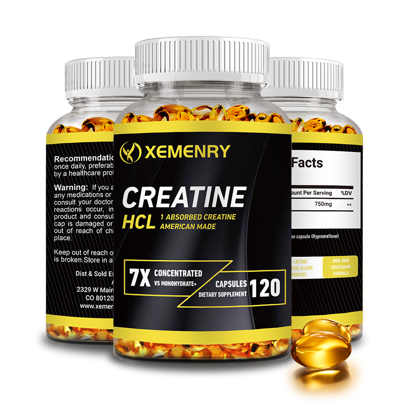 Creatine Hcl Capsule - Kreatin HCl Kapsülleri - Kas Gücü
