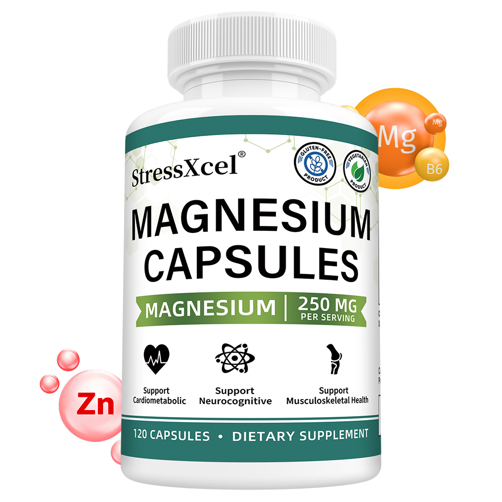 Magnesium Glycinate Capsule - Yüksek Emilimli Magnezyum Glisinat 250 Mg,