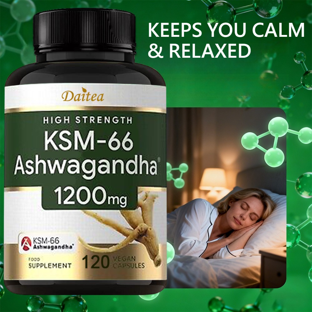 Ashwagandha Extract Root - Organik KSM-66 Ashwagandha Kök Ekstresi Stres