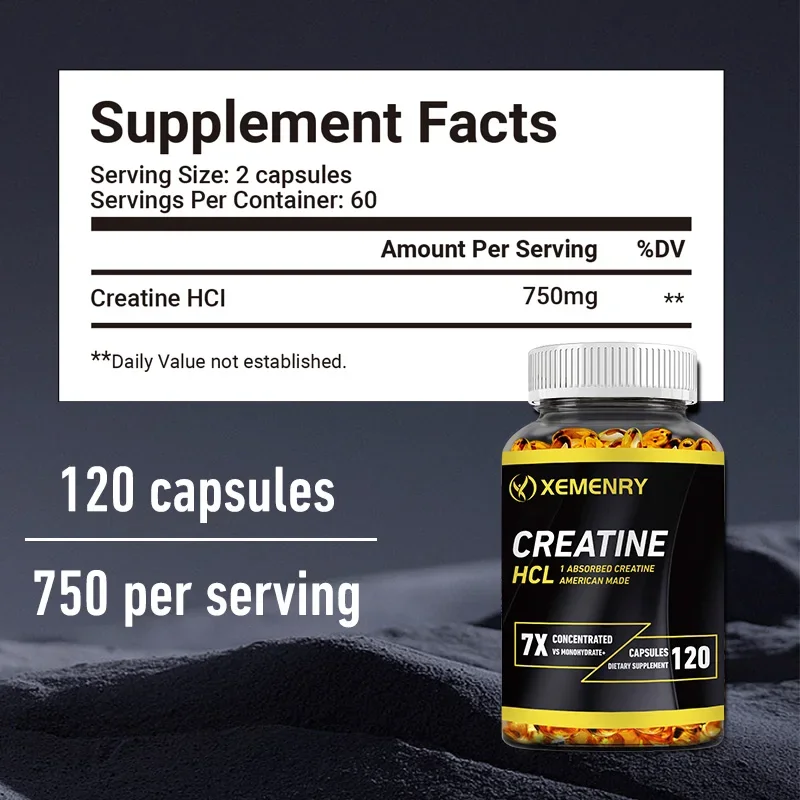 Kreatin HCl - Yüksek Yoğunlukl - Creatine Hcl Capsule incelemesi ve fiyatı