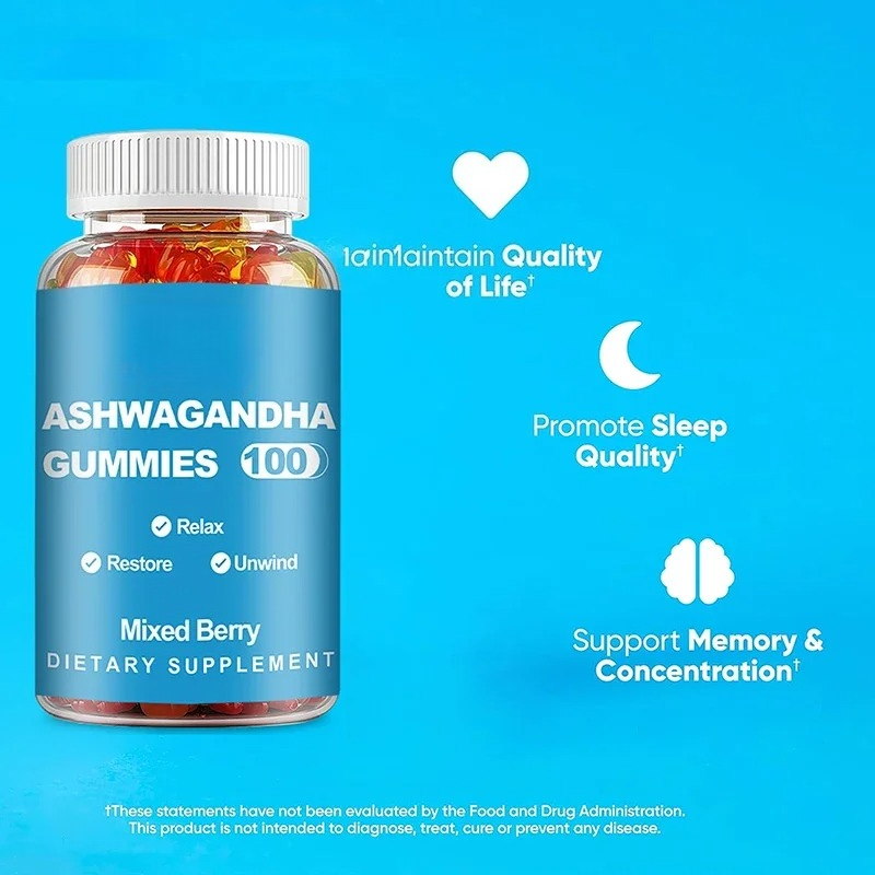 Ashwagandha Gummies - Stresi A - Ashwagandha Extract Root incelemesi ve fiyatı