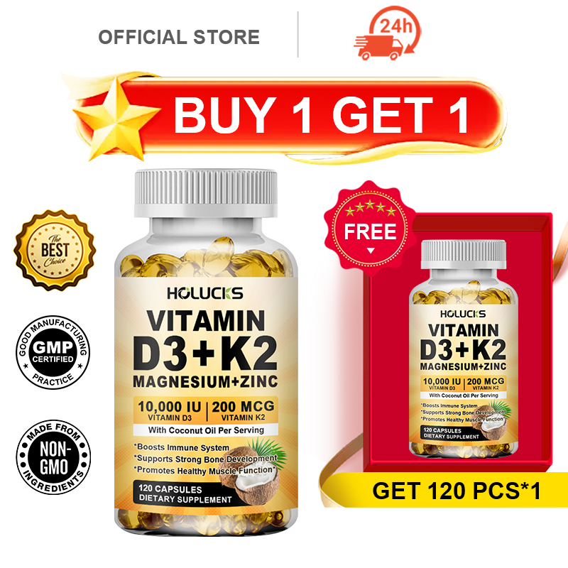 1 Al 1 Bedava! Vitamin D3+K2 T - Magnesium Glycinate Capsule incelemesi ve fiyatı