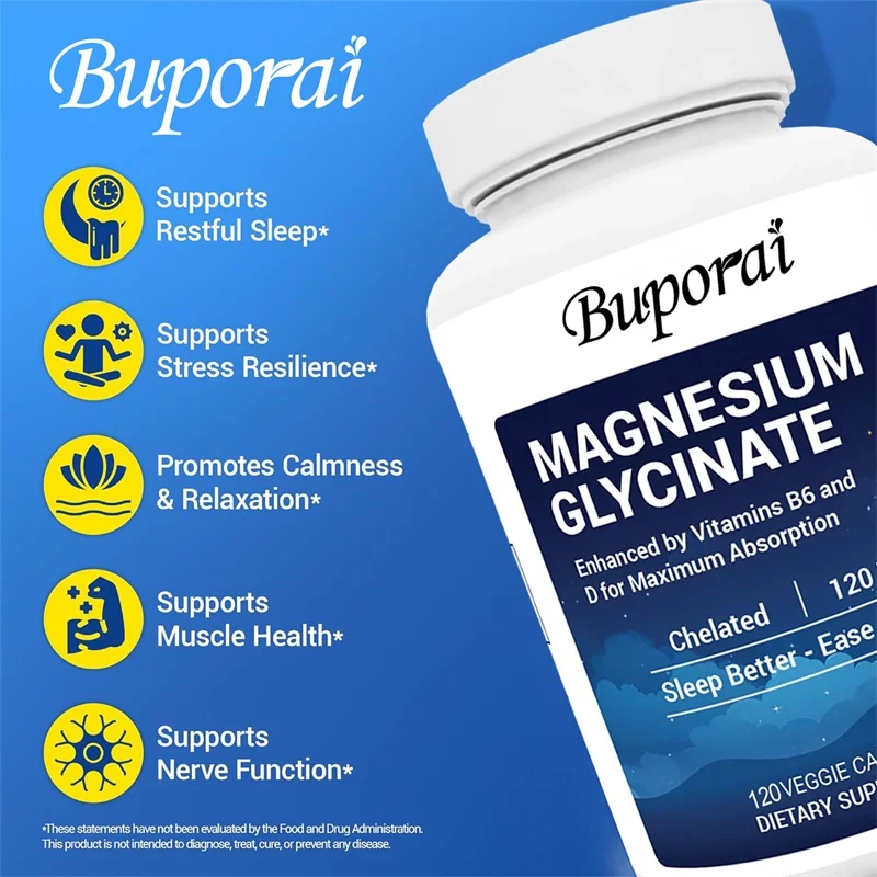 Magnezyum Glisinat 120mg Kapsü - Magnesium Glycinate Capsule incelemesi ve fiyatı