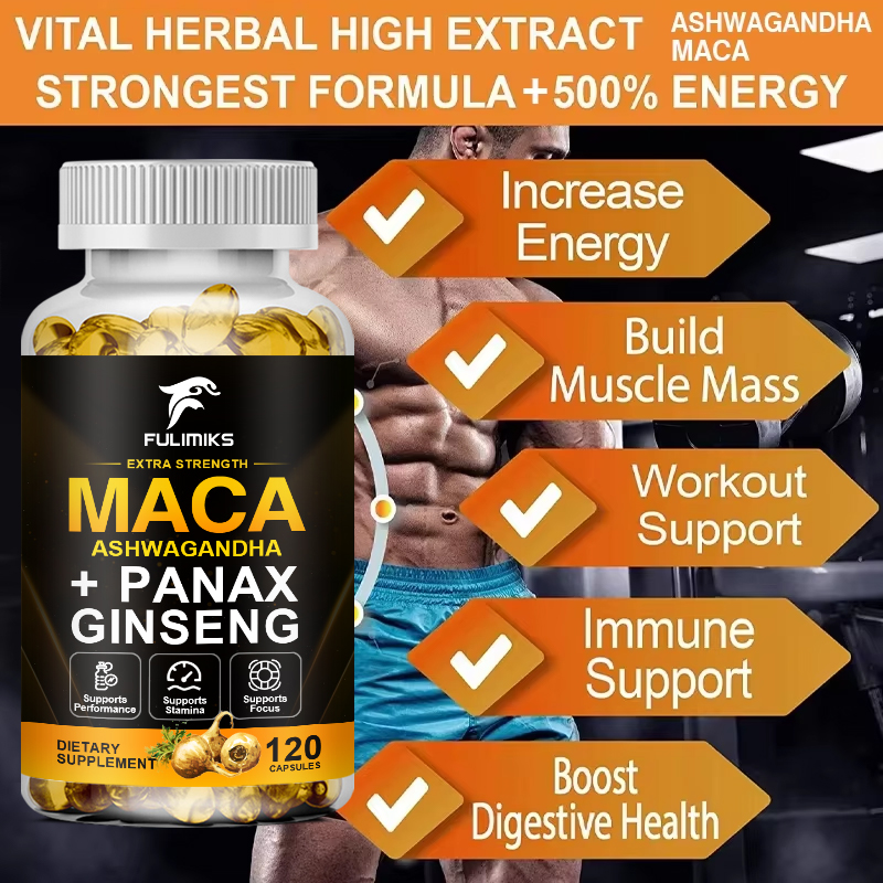 Üçlü Maca Karışımı Ginseng ve  - Ashwagandha Extract Root incelemesi ve fiyatı