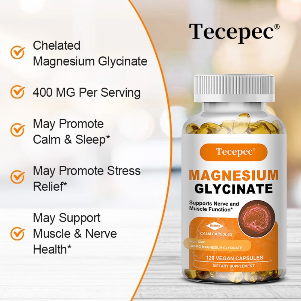 Magnezyum Glisinat - Stres, Ka - Magnesium Glycinate Capsule incelemesi ve fiyatı