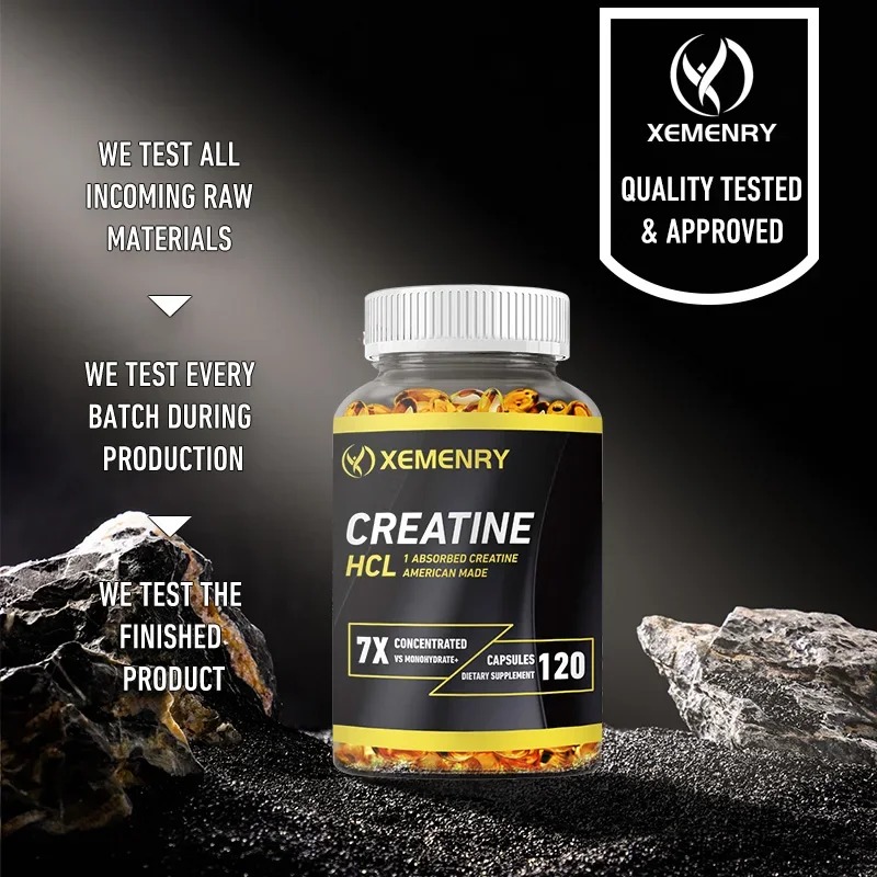 Kreatin HCl - Kas, Bilişsel ve - Creatine Hcl Capsule incelemesi ve fiyatı