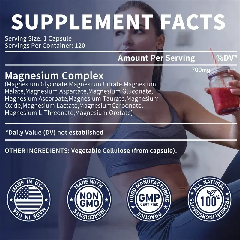 Magnezyum Kompleksi - Rahatlam - Magnesium Glycinate Capsule incelemesi ve fiyatı