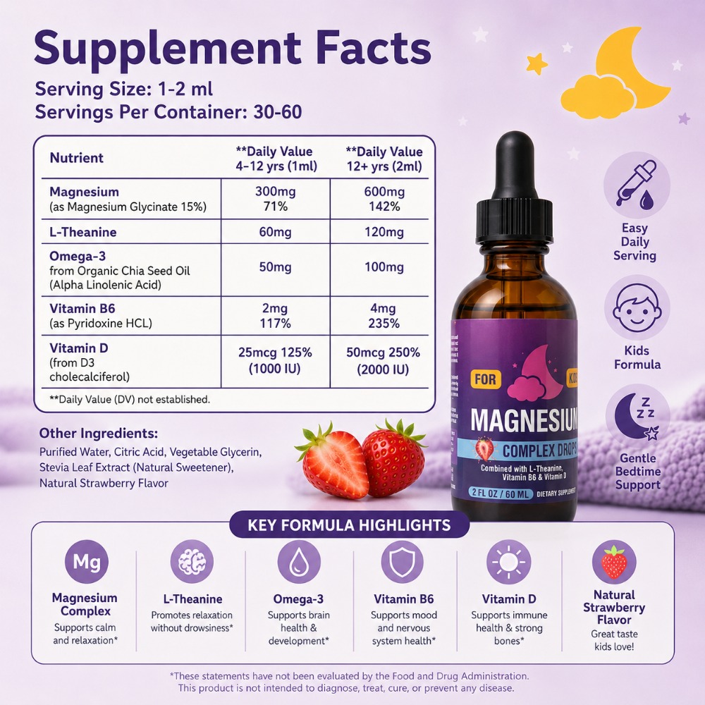 Çocuklar İçin Magnezyum Komple - Magnesium Glycinate Capsule incelemesi ve fiyatı