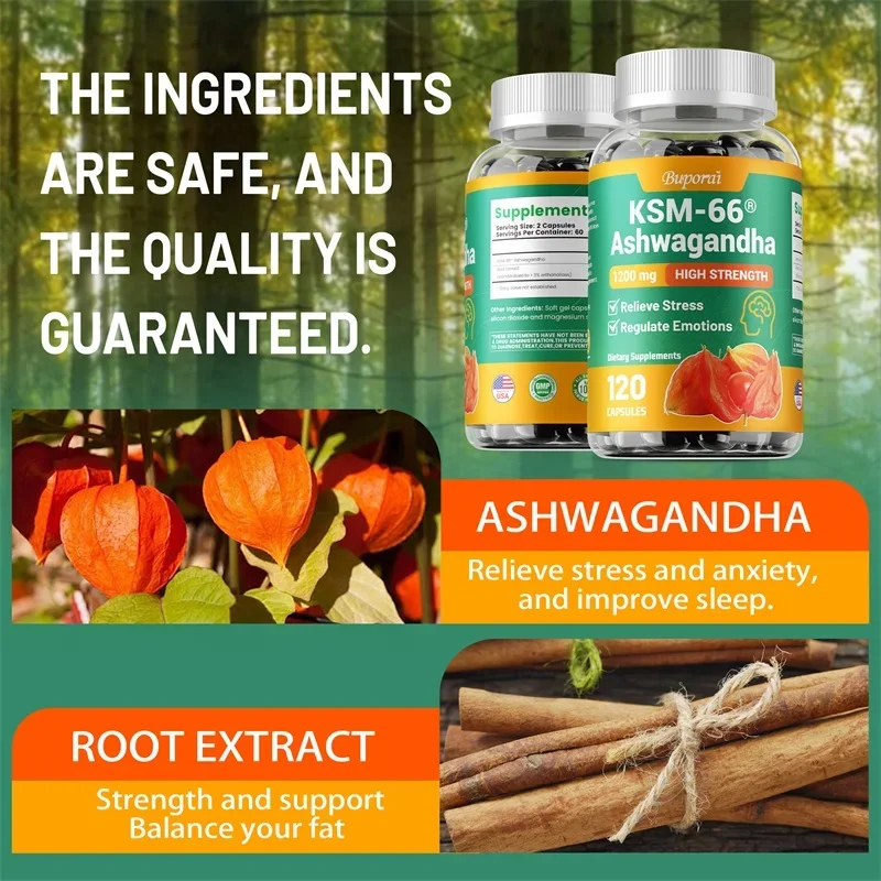 KSM-66 Ashwagandha 1200 Mg Vej - Ashwagandha Extract Root incelemesi ve fiyatı