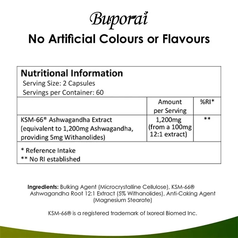 Organik KSM-66 Aşvaganda Kök E - Ashwagandha Extract Root incelemesi ve fiyatı