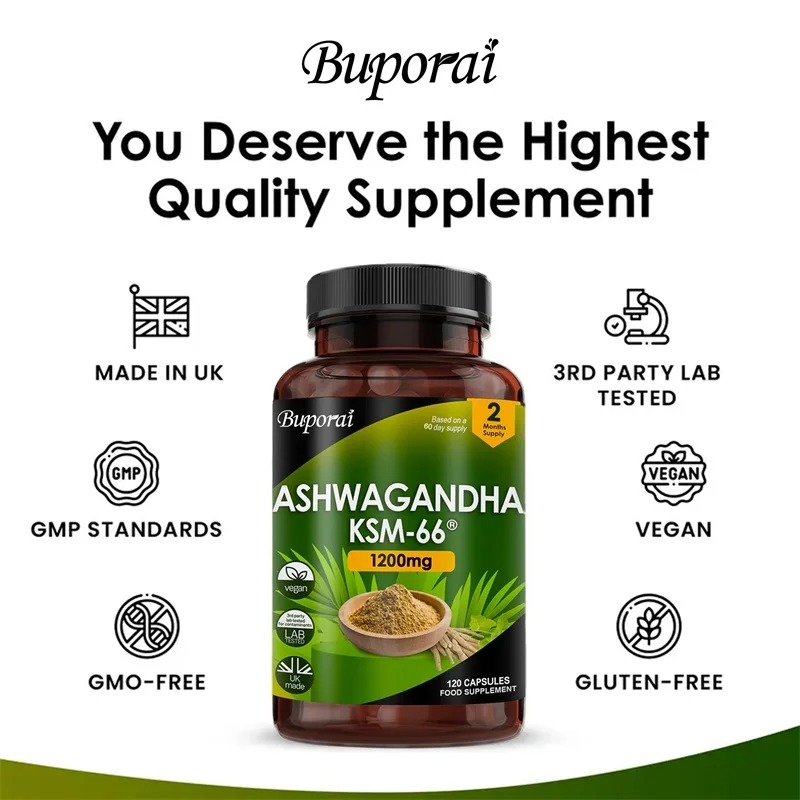 Organik KSM-66 Aşvaganda Kök E - Ashwagandha Extract Root incelemesi ve fiyatı