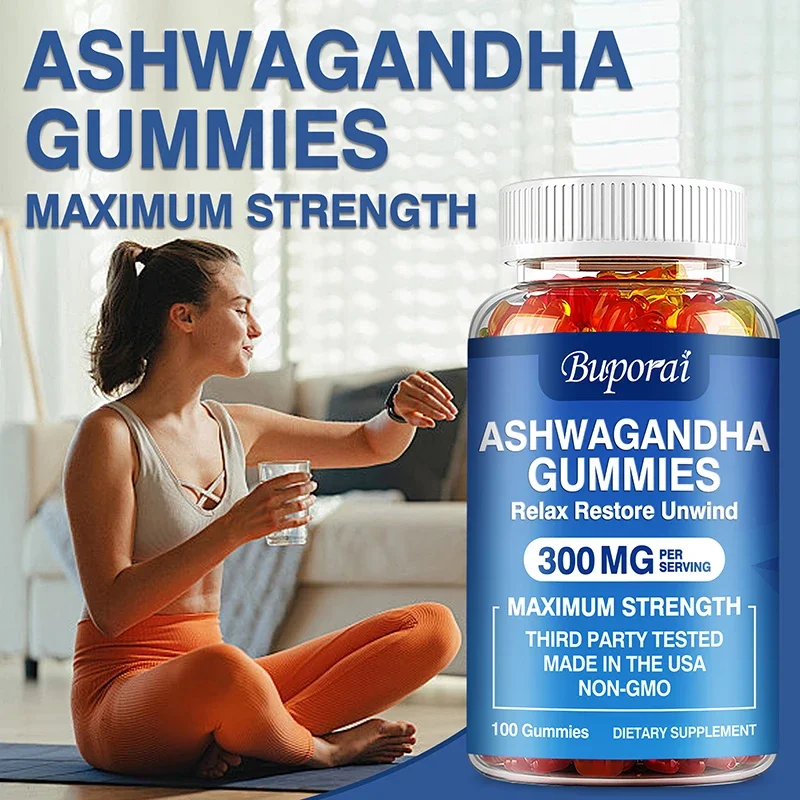 Ashwagandha Jelibonları - Stre - Ashwagandha Extract Root incelemesi ve fiyatı