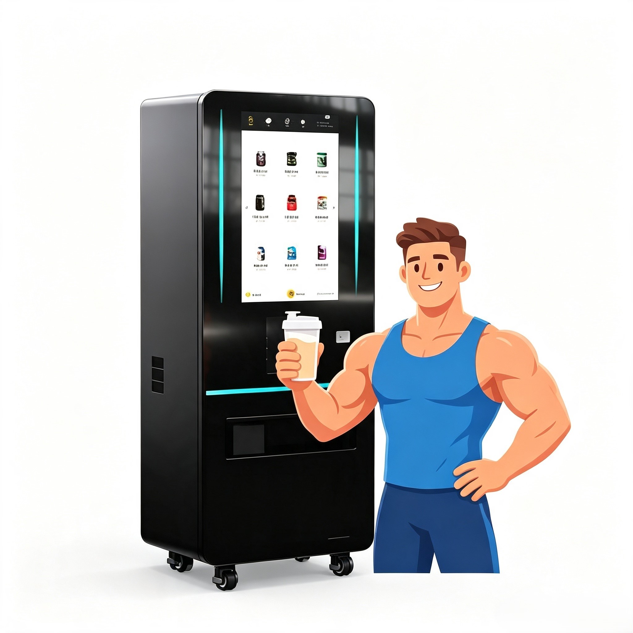 Akıllı Whey Protein Otomatı 24 - Fitness With Nutrition incelemesi ve fiyatı